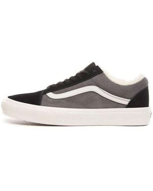 Vans Suede And Sherpa Old Skool - Brown