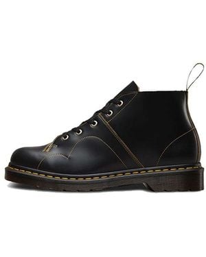 Dr. Martens Church Retro 5 Martin Boots Couple Style - Black