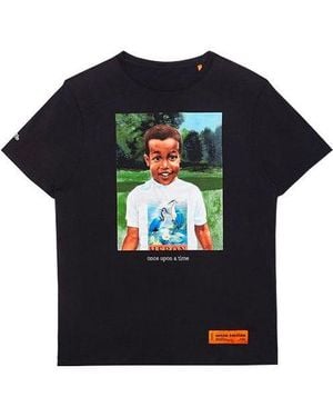 Heron Preston Little Boy Printing Short Sleeve - Black