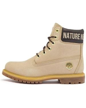 Timberland (Wmns) 6 Inch Premium Boots 'Light Nubuck' - Natural