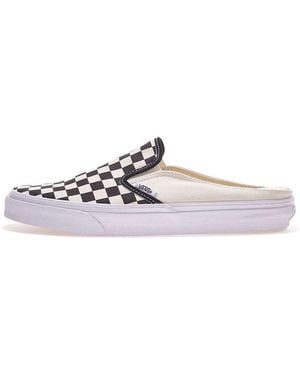 Vans Classic Slip-On Mule 'Checkerboard - Black