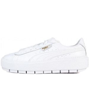 PUMA Platform Trace Ostrich Wmns Shoes in Black Lyst UK