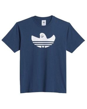 adidas Originals G Shmoo Ss Logo Short Sleeve - Blue