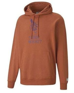 PUMA Downtown Graphic Hoodie - Brown