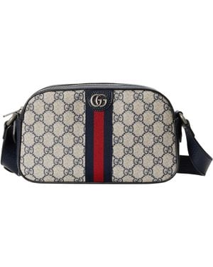 Gucci Ophidia Gg Shoulder Bag - Natural