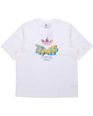 adidas Originals Graphic Tee Printing Short Sleeve - White