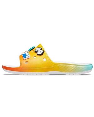 Crocs™ Free & Easy X Classic Slide 'Sunset' - Yellow