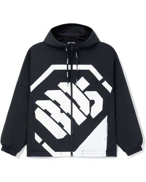 Li-ning Badfive Sports Basketball Hooded Jacket - Blue