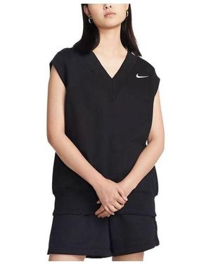 Nike (Wmns) Sportswear Phoenix Fleece Oversized Vest - Black