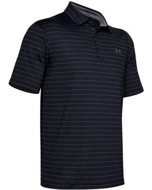 Under Armour Playoff Core Stripe Polo Shirt - Blue