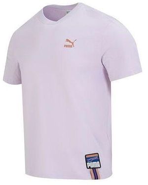 PUMA Sportswear Logo Tee - Purple