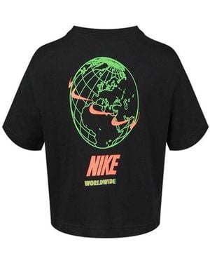 Nike (Wmns) Sportswear Short Round Neck - Black