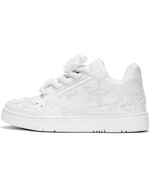 KAALIXTO X Love Me Later Skateboarding Mid - White