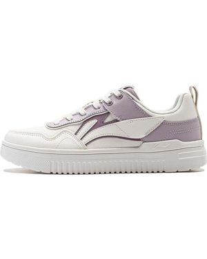 Li-ning (Wmns) Qingyun Mauve' - White