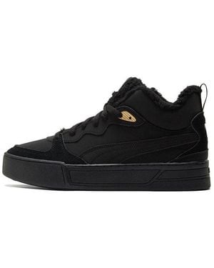 PUMA (Wmns) Skye Demi Retro Casual Skateboarding Shoes - Black