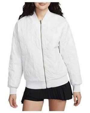 Nike (Wmns) Reversible Varsity Bomber Jacket - White