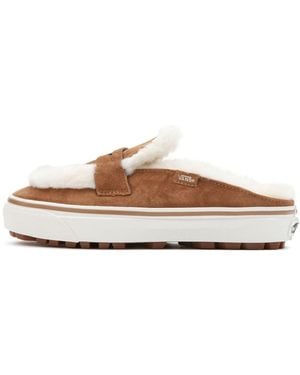 Vans Shearling Style 53 Cozy Mule Dx Shoe - Brown