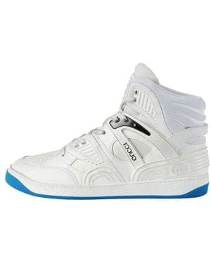 Gucci Basket Breathable Wear-Resistant Non-Slip High - White