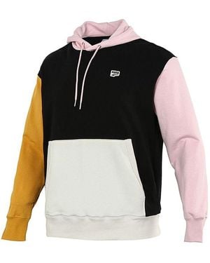 PUMA Sports Colourblock Hooded Casual Pullover - Black