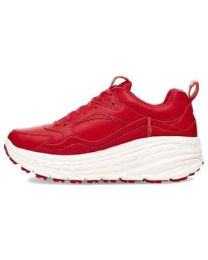 UGG Ca805 X Valentine Cowhide Low Tops Sports Shoe Limited - Red