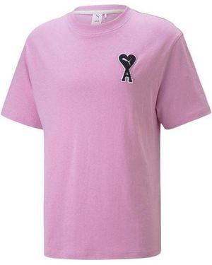 PUMA X Ami Tee - Purple