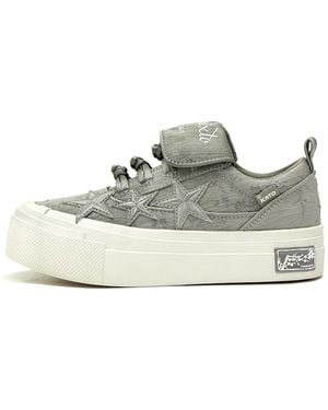 KAALIXTO Skateboarding Canvas Low - Metallic