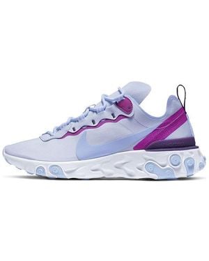 Nike (Wmns) React Element 55 'Psychic' - Blue