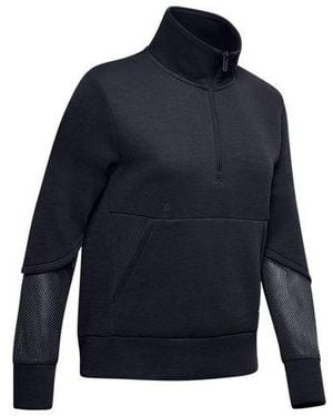 Under Armour (Wmns) Splicing Pocket High Collar - Blue