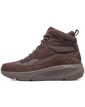 Skechers (Wmns) Athletic Casual Boots 'Dark' - Brown