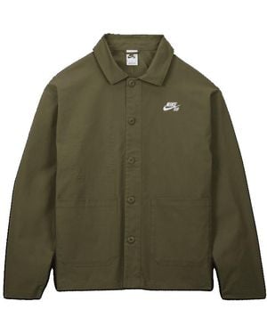 Nike Sb Skate Chore Jacket 'Federation Agnostic' - Green