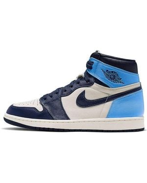 Nike 1 Retro High Og 'Obsidian' - Blue