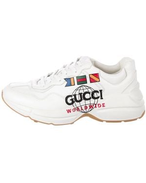 Gucci (Wmns) Rhyton 'Worldwide' - White