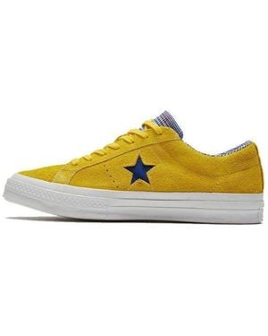 Converse One Star Suede Seasonal Colours Ox 'Amarillo/Rush' - Yellow