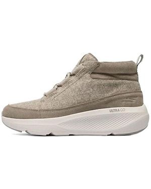 Skechers (Wmns) Ultra Go Shoes - Natural
