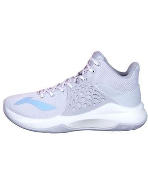 Li-ning Sonic Premium 'gray Blue Standard White'