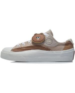 Li-ning (Wmns) X Line Friend Vulc Low - Brown
