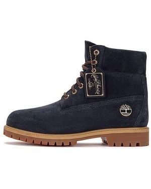 Timberland C.F. Stead Suede Heritage 6 Inch Boot 'Dark Suede' - Blue