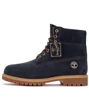 Timberland C.F. Stead Suede Heritage 6 Inch Boot 'Dark Suede' - Blue