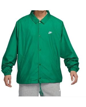 Nike Club Coach Jacket - Green