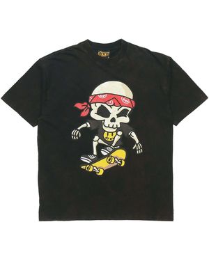 Drew House Hearty Vintage T-Shirt - Black