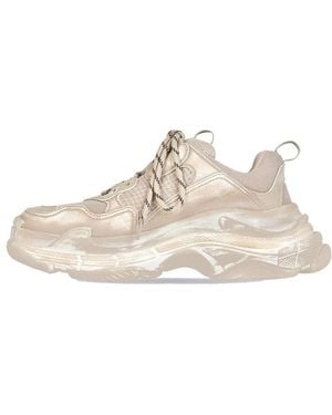 Balenciaga (Wmns) Triple S Trainer 'Light Faded' - Natural