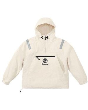 Supreme X Timberland Reflective Taping Anorak - White