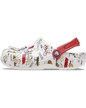 Crocs™ X Peanuts Classic Clog 'Allover Print' - White