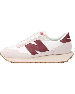 New Balance 237 Burgundy' - Pink