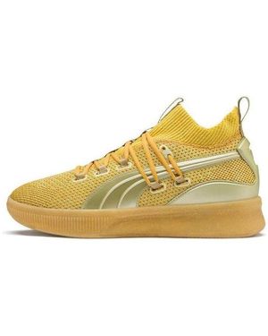 PUMA Clyde Court 'Title Run' - Yellow