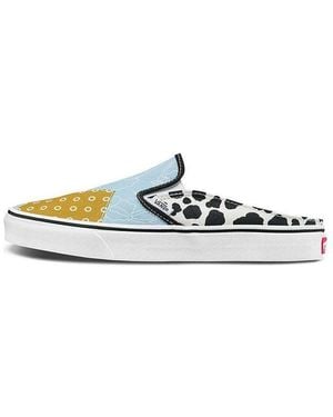 Vans Classic Slip-On Mule 'Pattern Mix Multi' - Blue