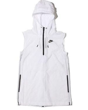 Nike (Wmns) Sleeveless Casual Sports Hooded Vest - White