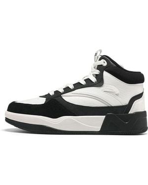 Anta (Wmns) High Top Skateboarding Shoes - Black