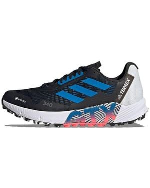 adidas Terrex Agravic Flow 2.0 Gtx Rush Turbo' - Blue