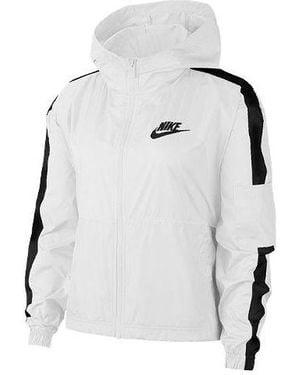 Nike (Wmns) Sportswear Sun Protection Hooded Jacket - White